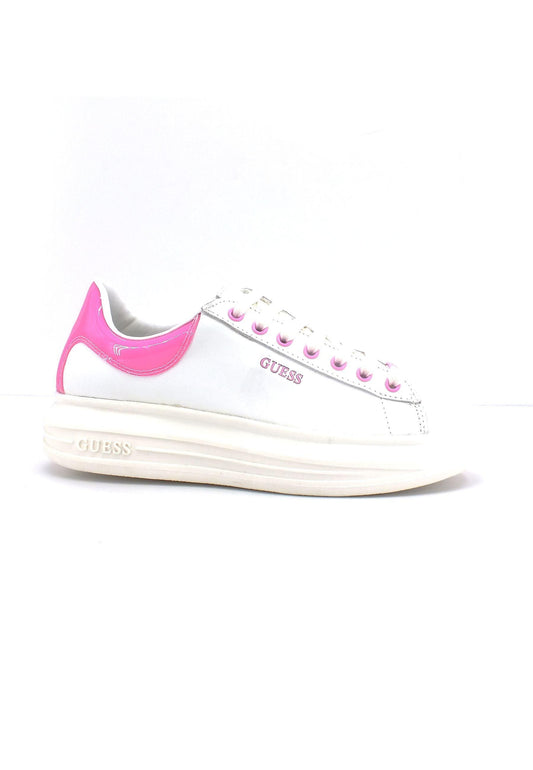 GUESS Sneaker Donna White Pink FL5VIBLEA12 - Sandrini Calzature e Abbigliamento