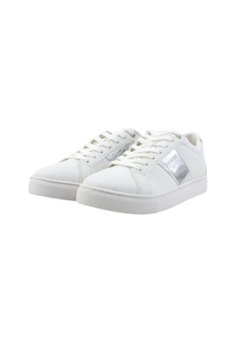 GUESS Sneaker Donna White Silver FL7TODELE12 - Sandrini Calzature e Abbigliamento