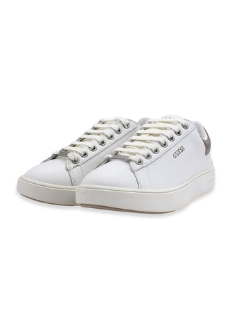 GUESS Sneaker Donna White Silver FL8MLNLEA12 - Sandrini Calzature e Abbigliamento