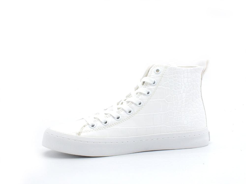 GUESS Sneaker Hi Cocco White FL5ELGPEL12 - Sandrini Calzature e Abbigliamento