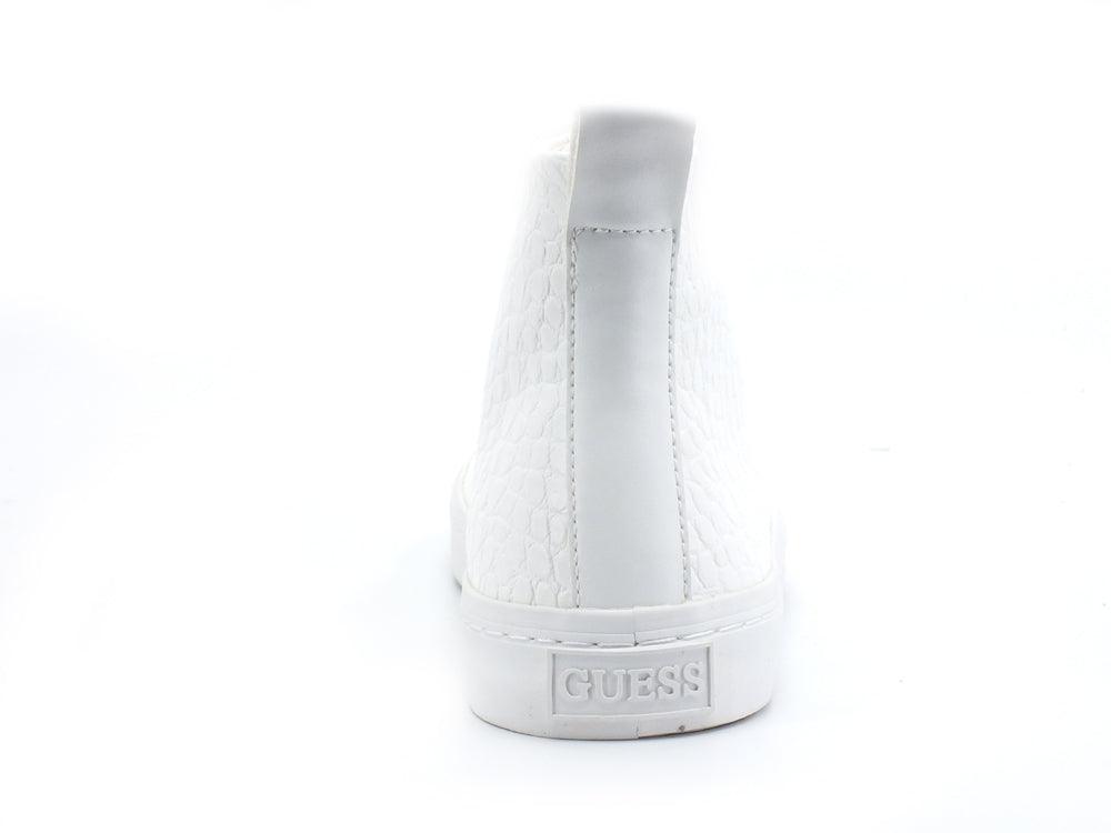 GUESS Sneaker Hi Cocco White FL5ELGPEL12 - Sandrini Calzature e Abbigliamento