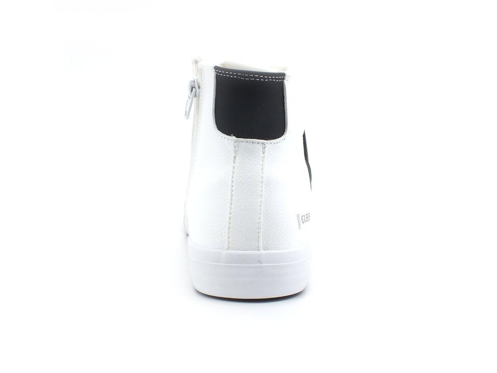 GUESS Sneaker Hi Retro Bicolor White Black FM5EHIELE12 - Sandrini Calzature e Abbigliamento
