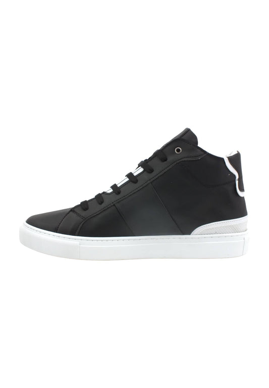 GUESS Sneaker Hi Uomo Black White FM5TOMELE12 - Sandrini Calzature e Abbigliamento