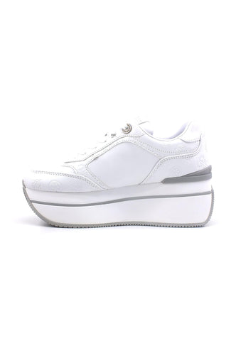 GUESS Sneaker High Platform Donna White FL7CMRFAL12 - Sandrini Calzature e Abbigliamento