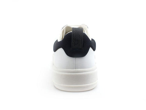 GUESS Sneaker Leather Tricolor White Blue Red FM6VERLEA12 - Sandrini Calzature e Abbigliamento