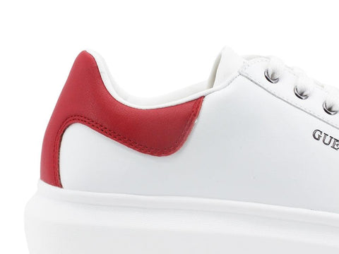 GUESS Sneaker Logo Retro White Red FM5SLRLEA12 - Sandrini Calzature e Abbigliamento