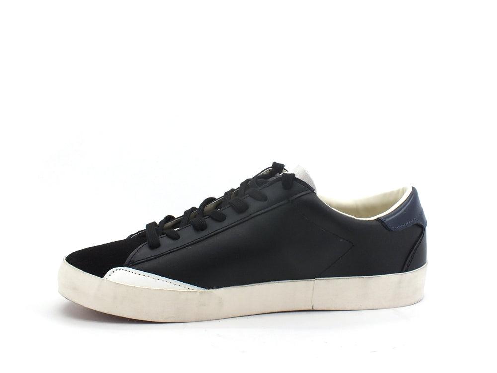 GUESS Sneaker Pelle Logo Suede Black Blue FMLOD8LEA12 - Sandrini Calzature e Abbigliamento