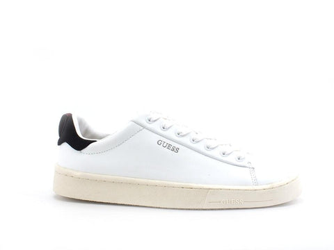 GUESS Sneaker Pelle Logo White Black FMVIC8LEA12 - Sandrini Calzature e Abbigliamento