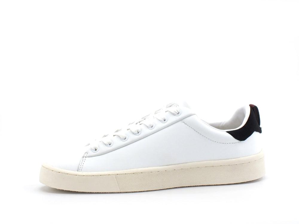 GUESS Sneaker Pelle Logo White Black FMVIC8LEA12 - Sandrini Calzature e Abbigliamento