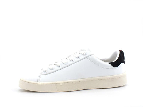 GUESS Sneaker Pelle Logo White Black FMVIC8LEA12 - Sandrini Calzature e Abbigliamento