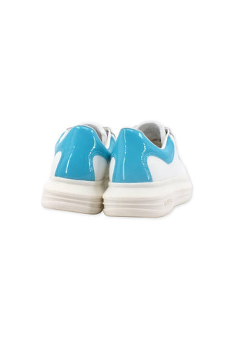 GUESS Sneaker Platform Donna White Blue FL5VIBLEA12 - Sandrini Calzature e Abbigliamento