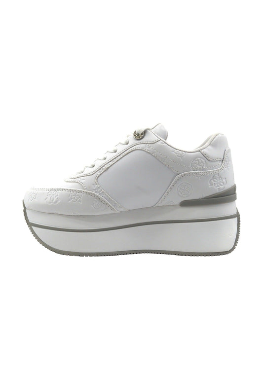 GUESS Sneaker Platform Donna White FLPCAMFAL12 - Sandrini Calzature e Abbigliamento