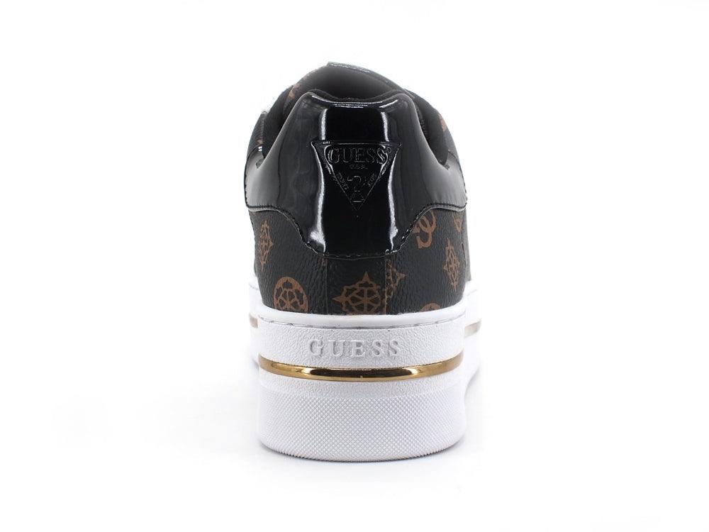 GUESS Sneaker Platform Loghi Brown FL8NELFAL12 - Sandrini Calzature e Abbigliamento