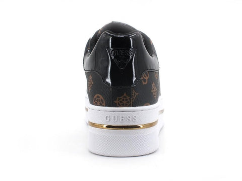 GUESS Sneaker Platform Loghi Brown FL8NELFAL12 - Sandrini Calzature e Abbigliamento