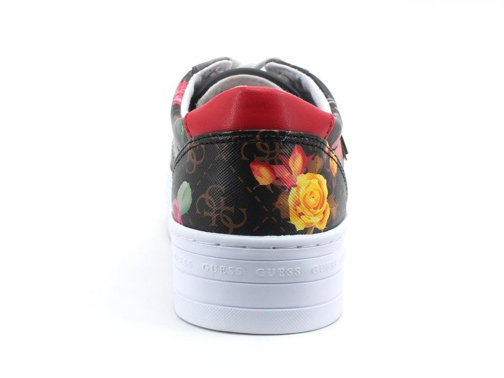 GUESS Sneaker Platform Loghi Flower Printed Multicolor FL5YB3FAL12 - Sandrini Calzature e Abbigliamento