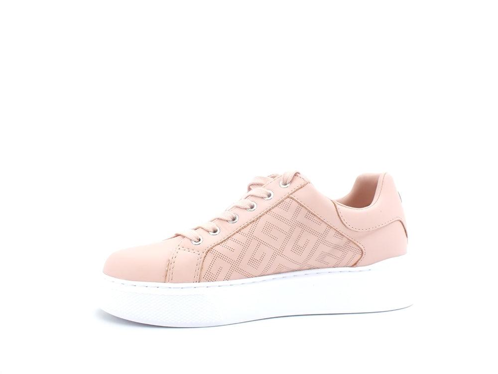 GUESS Sneaker Platform Traforata Loghi Pink FL5IVEELE12 - Sandrini Calzature e Abbigliamento