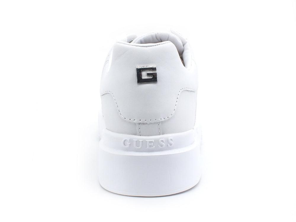GUESS Sneaker Platform Traforata Loghi White FL5IVEELE12 - Sandrini Calzature e Abbigliamento