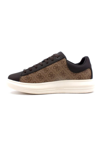 GUESS Sneaker Platform Uomo Beige Brown FM5VIBFAL12 - Sandrini Calzature e Abbigliamento