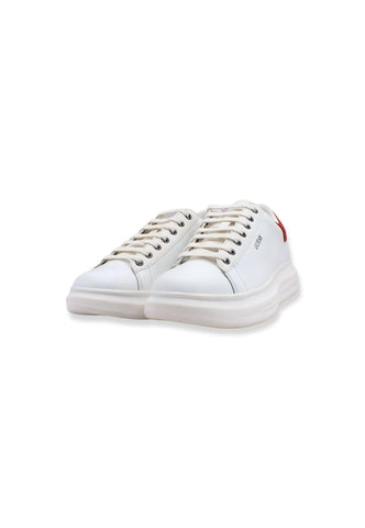 GUESS Sneaker Platform Uomo White Red FM7RNOLEA12 - Sandrini Calzature e Abbigliamento