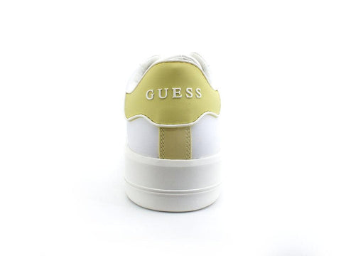 GUESS Sneaker Profilo Bicolor Fluo Logo White Lime FL6RKELEA12 - Sandrini Calzature e Abbigliamento