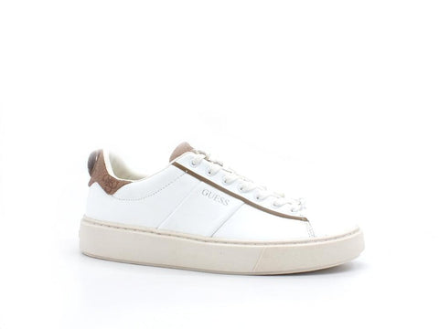 GUESS Sneaker Profilo Retro Loghi Beige Brown FM5VICLEA12 - Sandrini Calzature e Abbigliamento