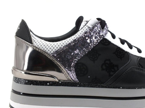 GUESS Sneaker Running Platform Tricolor Black FL5HIDFAM12 - Sandrini Calzature e Abbigliamento