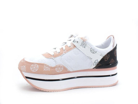 GUESS Sneaker Running Platform Tricolor White Pink FL5HIDFAL12 - Sandrini Calzature e Abbigliamento