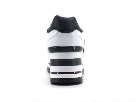 GUESS Sneaker Running Platform White Black FL7HEKELE12 - Sandrini Calzature e Abbigliamento