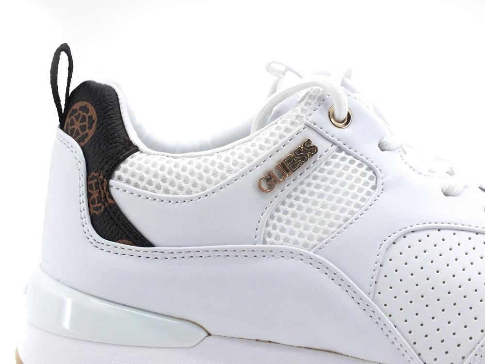 GUESS Sneaker Running Traforata Logo White FL5SV2FAL12 - Sandrini Calzature e Abbigliamento