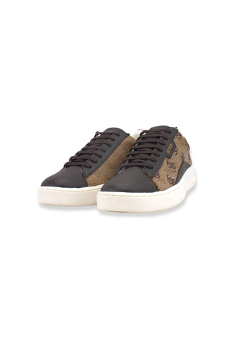 GUESS Sneaker Uomo Loghi Print Beige Brown FM7VRNFAL12 - Sandrini Calzature e Abbigliamento