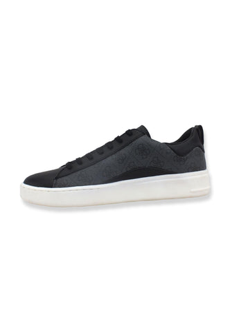 GUESS Sneaker Uomo Loghi Print Grigio Coal FM7VRNFAL12 - Sandrini Calzature e Abbigliamento