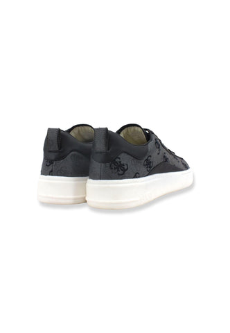 GUESS Sneaker Uomo Loghi Print Grigio Coal FM7VRNFAL12 - Sandrini Calzature e Abbigliamento