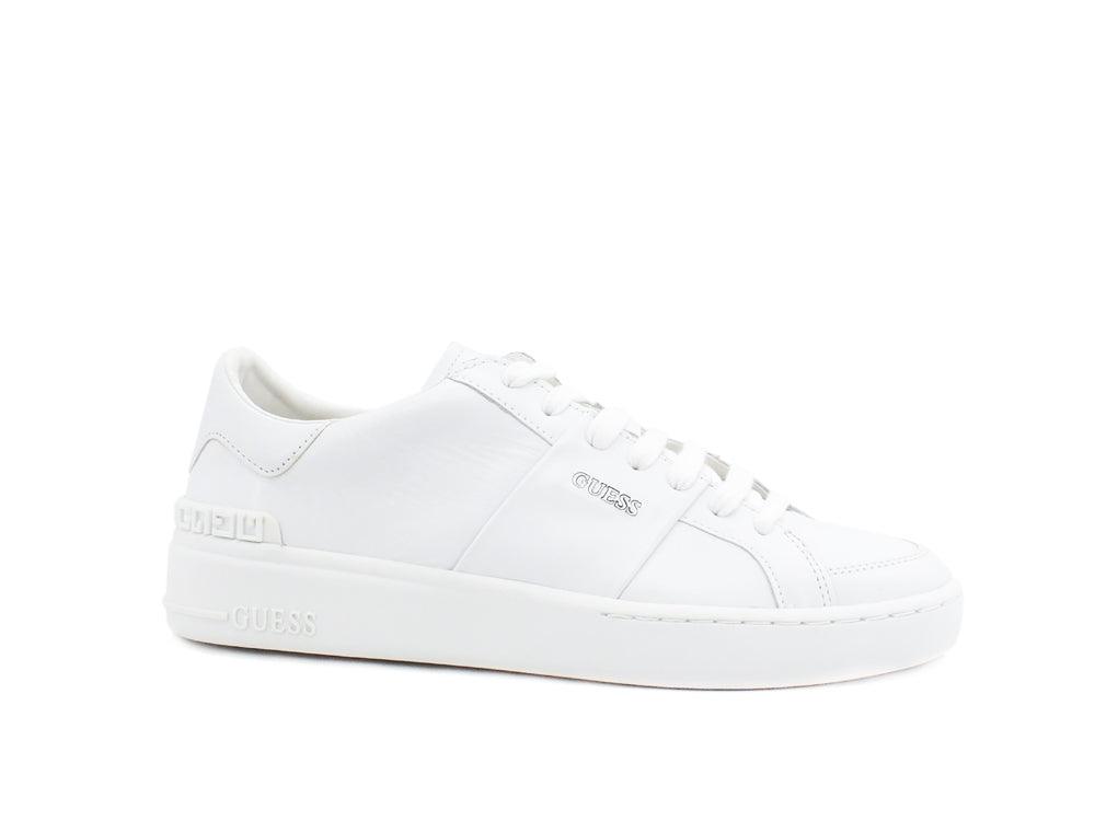 GUESS Sneaker Uomo Pelle Fascia White FM5VESFAL12 - Sandrini Calzature e Abbigliamento