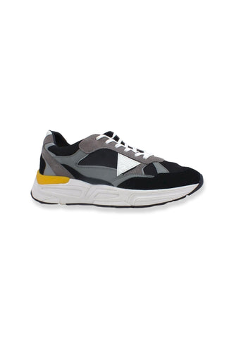 GUESS Sneaker Uomo Running Suede Black Multi FM5IMOELE12 - Sandrini Calzature e Abbigliamento