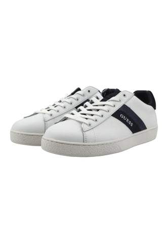 GUESS Sneaker Uomo White Blue FMPNOILEP12 - Sandrini Calzature e Abbigliamento