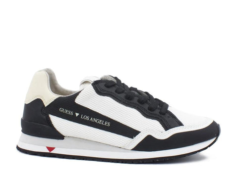 GUESS Sneaker White Black FM6GENFAB12 - Sandrini Calzature e Abbigliamento