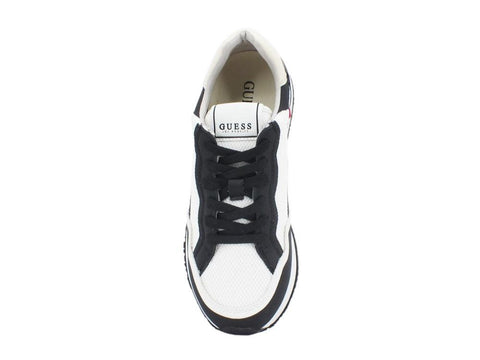 GUESS Sneaker White Black FM6GENFAB12 - Sandrini Calzature e Abbigliamento