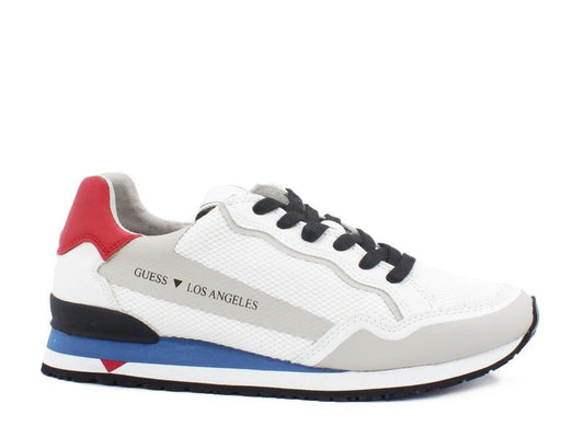 GUESS Sneaker White Grey FM6GENFAB12 - Sandrini Calzature e Abbigliamento