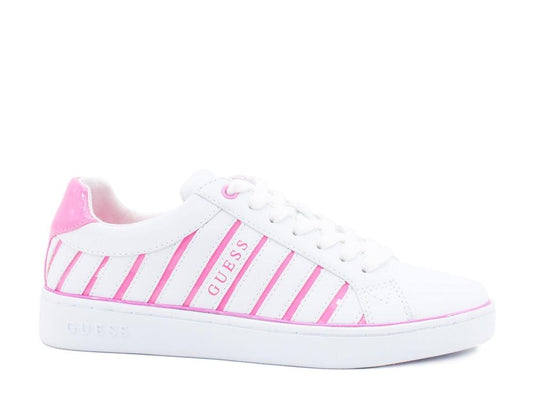 GUESS Sneaker White Pink FL5BOLELE12 - Sandrini Calzature e Abbigliamento