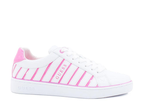 GUESS Sneaker White Pink FL5BOLELE12 - Sandrini Calzature e Abbigliamento