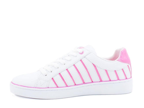 GUESS Sneaker White Pink FL5BOLELE12 - Sandrini Calzature e Abbigliamento