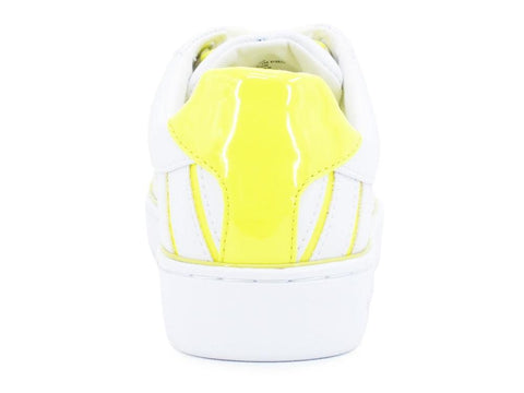GUESS Sneaker White Yellow FL5BOLELE12 - Sandrini Calzature e Abbigliamento