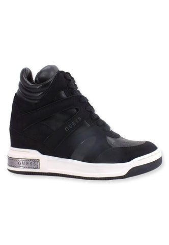 GUESS Sneaker Zeppa Interna Donna Black FL8LISSMA12 - Sandrini Calzature e Abbigliamento