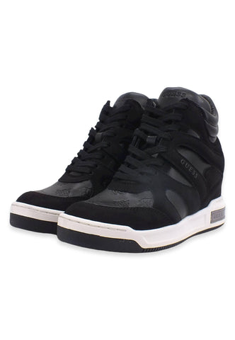 GUESS Sneaker Zeppa Interna Donna Black FL8LISSMA12 - Sandrini Calzature e Abbigliamento