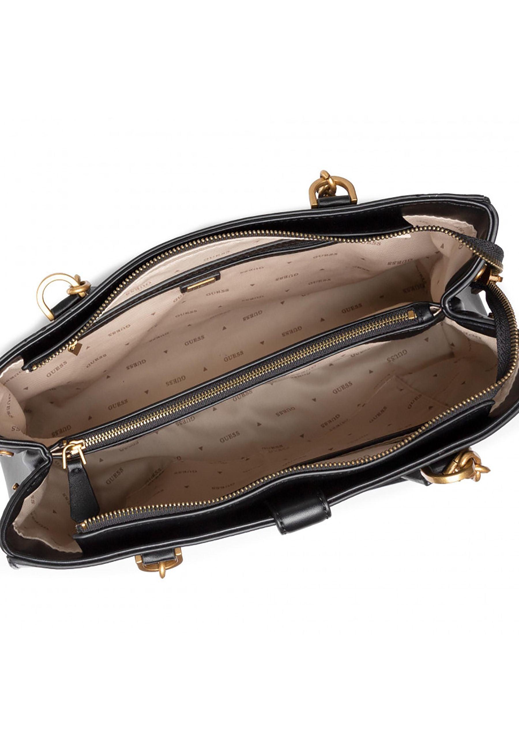 GUESS Square G Lux Borsa Carryall Black VE866723 - Sandrini Calzature e Abbigliamento