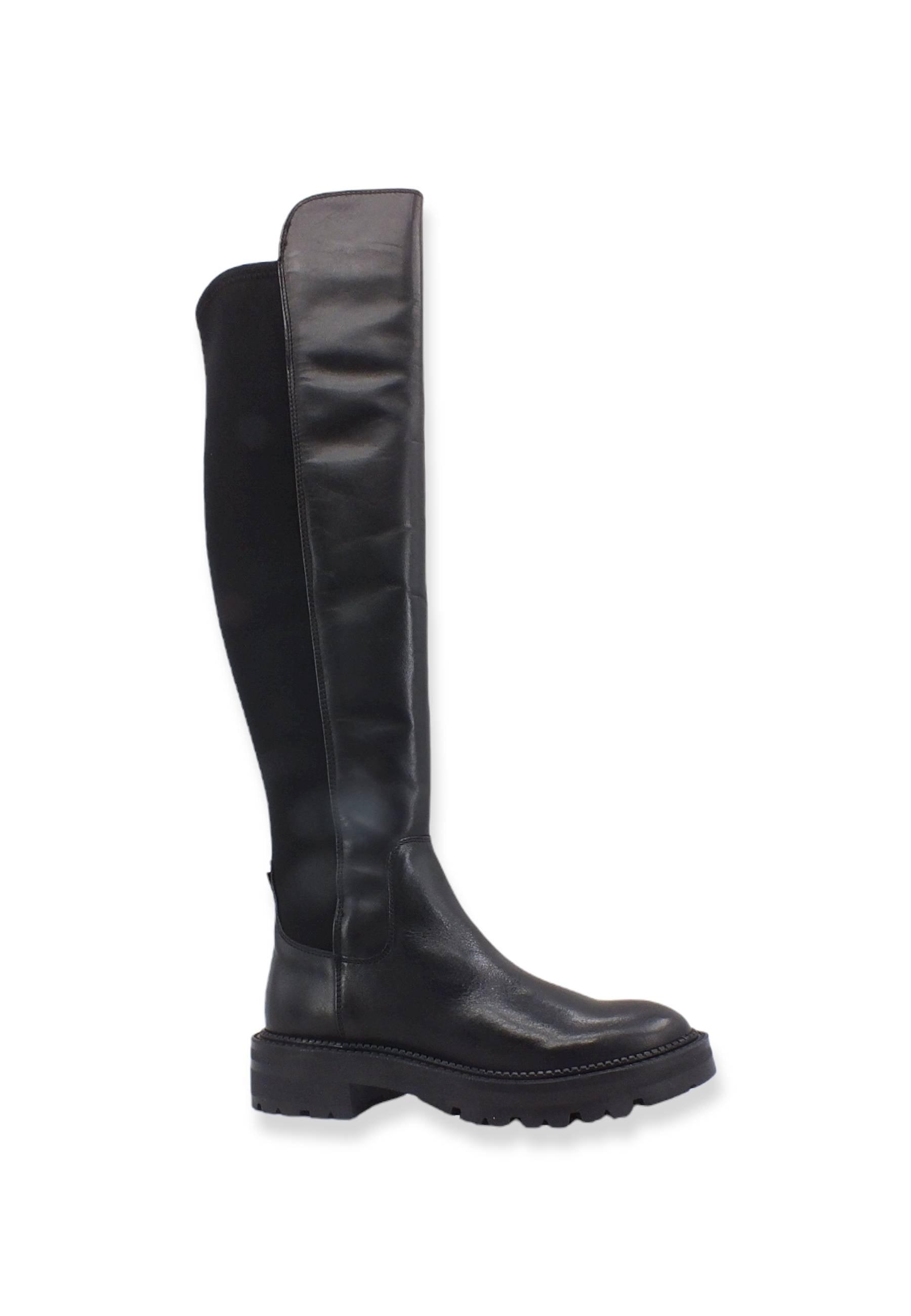 GUESS Stivale Leather Donna Black FL8CARLEA11 - Sandrini Calzature e Abbigliamento