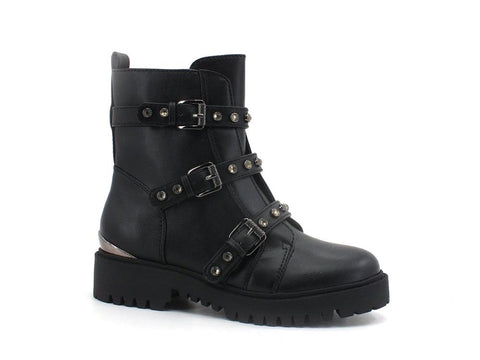 GUESS Stivaletto Borchie Zip Black FL7OC2ELE10 - Sandrini Calzature e Abbigliamento