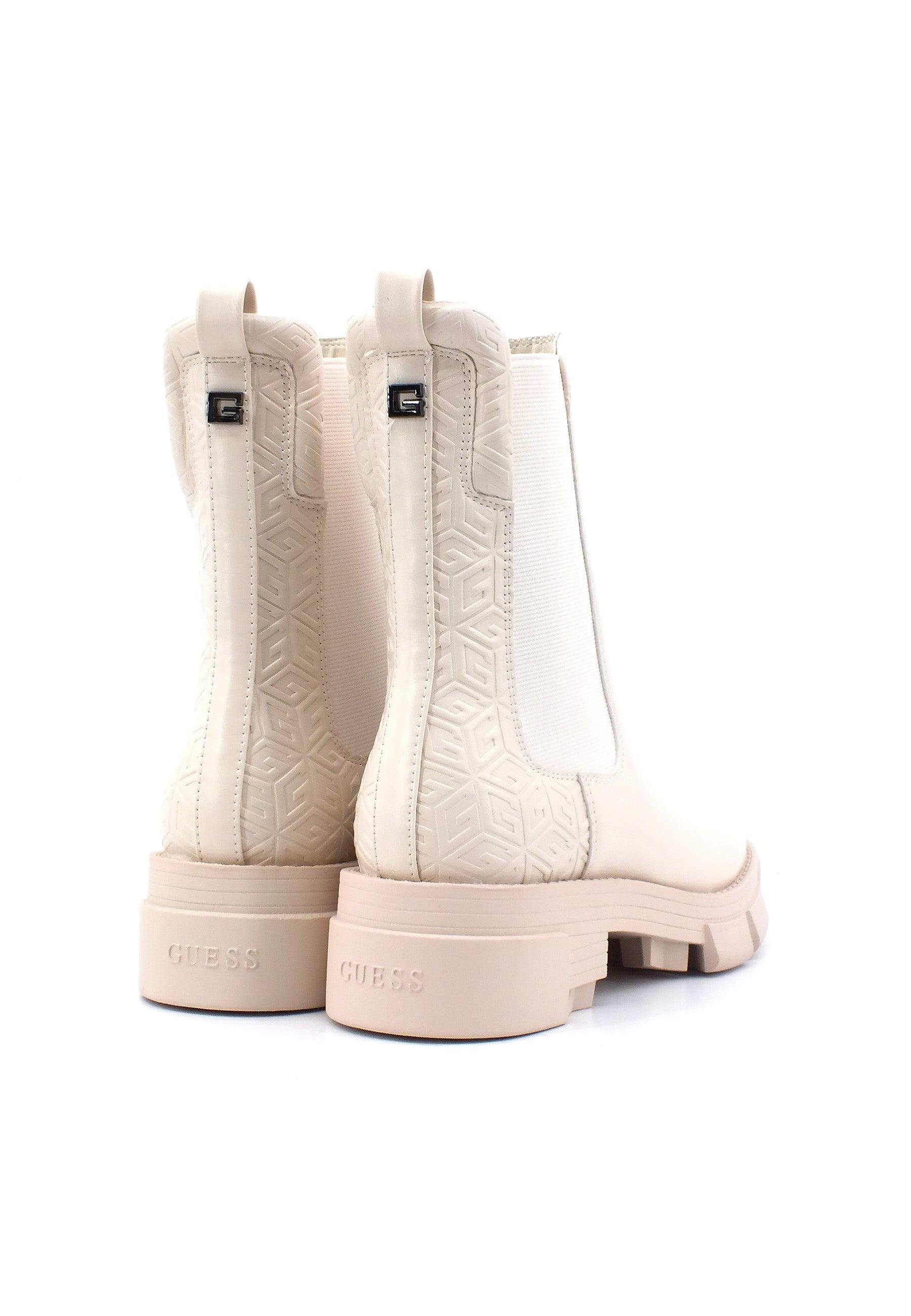 GUESS Stivaletto Polacco Donna Cream FL7M3DELE10 - Sandrini Calzature e Abbigliamento