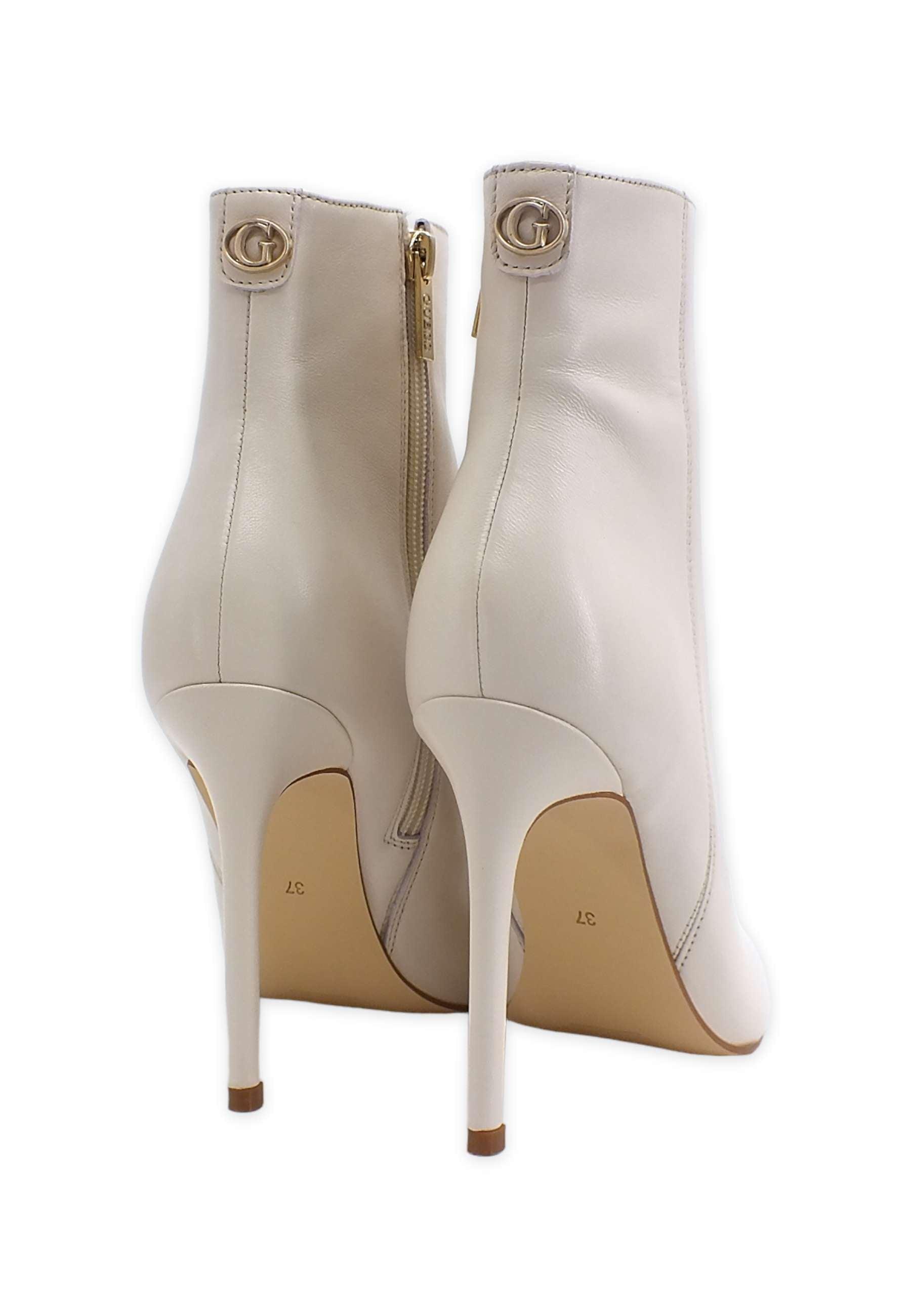 GUESS Stivaletto Tacco Spillo Donna Cream FL8RDILEA10 - Sandrini Calzature e Abbigliamento