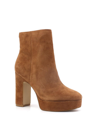 GUESS Stivaletto Tronchetto Donna Cognac Marrone FL7TMLSUE10 - Sandrini Calzature e Abbigliamento